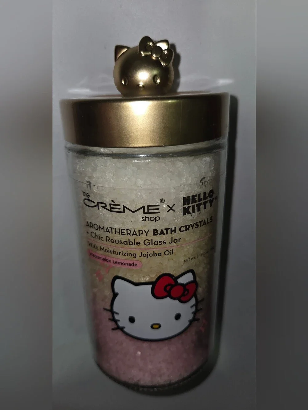CREME SHOP X Hello Kitty Aromatherapy Bath Crystals Watermelon Lemonade New NIB